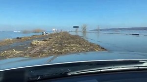 28K views · 163 reactions | FLOODED ROADS: This is video from Iowa State Patrol. A state trooper was driving on I-29 near the 33.5-mile marker. He was driving north in the southbound lanes. This stretch remains closed in both directions. | We Are Iowa Local 5 News | Facebook