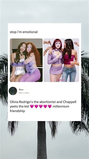 Olivia Rodrigo and Chappell Roan friendship is everything 💖