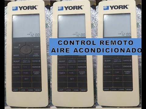 control aire acondicionado york parte 1