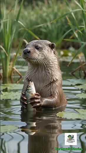 The River's Playful Soul: The Life of an Otter | Cinematic Wildlife Documentary #otters #riverotter