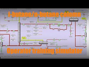 i-butane/n-butane colomn | Operator training simulator (OTS) RTsim