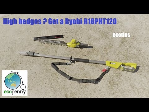 Ryobi Hedge Trimmer R18PHT120 Review