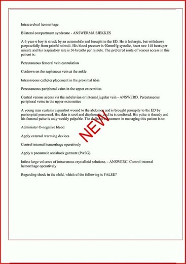 Atls Exam Latest Update Atls Exam With Questions And Correctupdate video