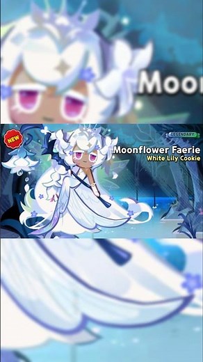 **UNLOCKING** The Moonflower Faerie White Lily Cookie...🤍🌙😭