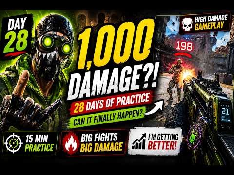 Day 28: 28 Days of Practice... Can I Finally Hit 1,000 Damage? 😳 | Apex Legends
