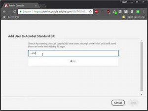 How to Assign a Adobe License