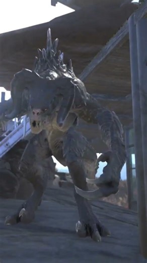 🤣😂LOL Tamed Deathclaw singing Staying Alive Fallout 76 shorts lol music video