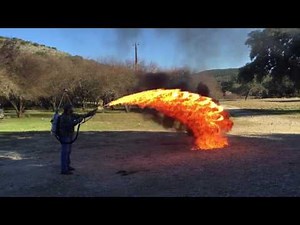 X15 Flamethrower Exhibition