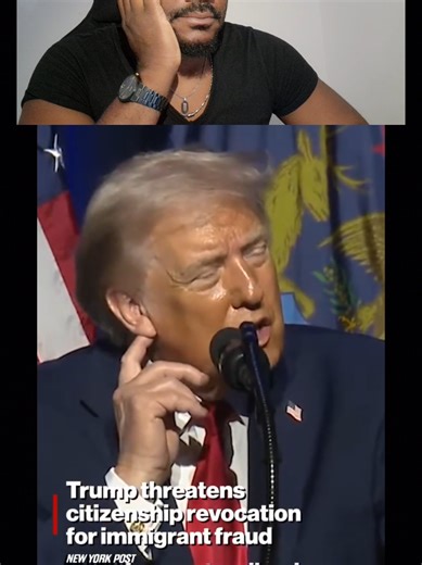 President Donald Trump threatens citizenship revocation of Somalia and anyone else involved in fraudulent activities. #usa #everyone #foryou