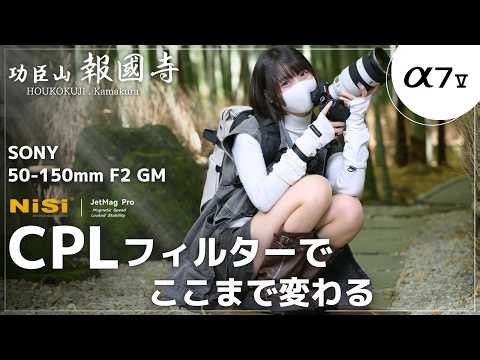 【Master CPL Filters】Transform Your Photography! NiSi True Color | Houkokuji Temple【α7 V】
