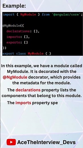 What is a module in Angular? #shorts #angular #typescript #angulartraining #webdevelopment