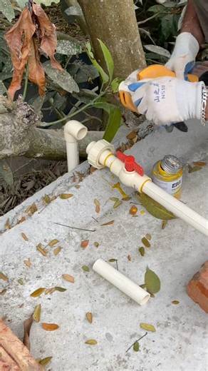 1" cpvc ball valve install #viral #diy #pipelining #reels #plumbing #plumbingtime #shorts #cpvc