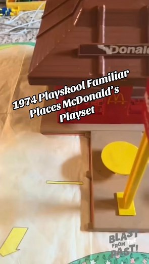 392K views · 7.1K reactions | The little trays!! 1974 Playskool Familiar Places McDonald’s Playset #mcdonalds #vintagetoys #retrotoys #1970s #childhoodmemories #Playtime #blastfromthepast #corememories | CPJ Collectibles | Facebook