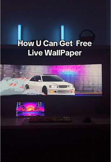 Free 4k Wallpaper Tutorial 🤝 #wallpaper #livewallpaper #tutorial #pctips #pctippsundtricks #coding #pcgaming #foryouu #setup #free #mercedes #setuptour