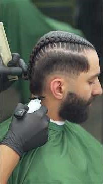 Perfect ASMR Burst Fade Mullet Tutorial with Top Clippers #fade #barber #stopnfade