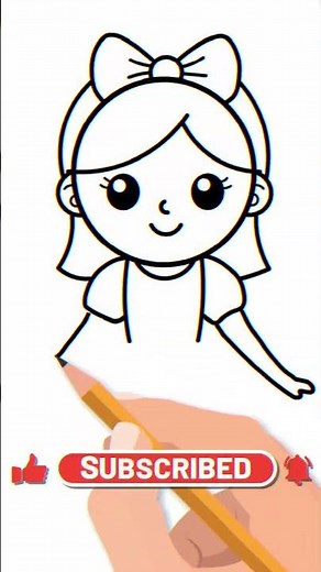 HOW TO DRAW A GIRL KAWAII