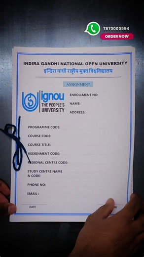 🔥90+ Marks Guaranteed Ignou Assignment | How to make IGNOU Assignment 2026-27 | The Prem Sir