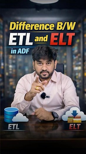 What’s the difference between ETL and ELT in Azure Data Factory? |Interview Question in ADF| #azure