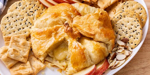Baked Brie in Puff Pastry