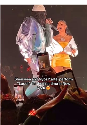 Shenseea and Vybz Kartel Perform 'Loodi' Live in NYC