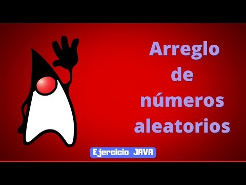 Arreglo de números aleatorios | Ejercicios JAVA