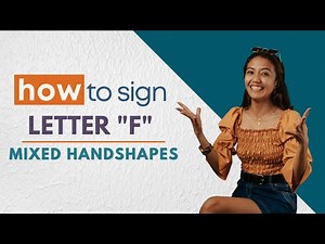 Lesson 10: "F" Handshape | Seth Sign Language