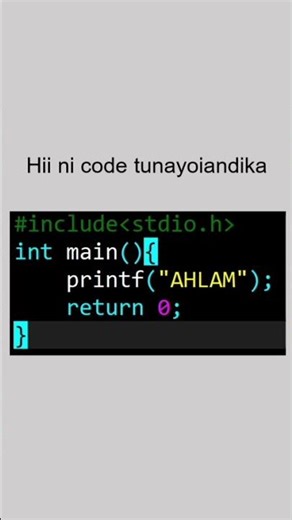 C Programming Tutorial: How to Print Your Name (Beginners)