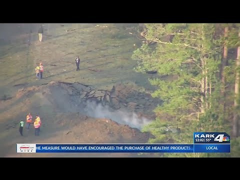 Truck explosion in south Arkansas noon report