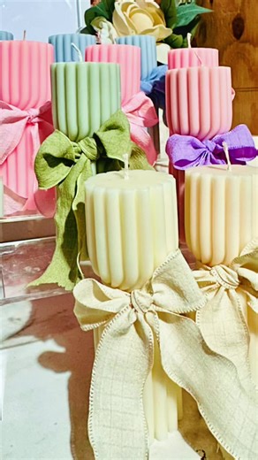 ✨ Our Beautiful Hourglass Candles ✨ Elegant, timeless, and scented to perfection 🤍 Thank you Valor for your love and support, it means the world to us 💕 #CandlesByFranky #HourglassCandles #FaithCandle #BlessedCandle #SupportSmallBusiness