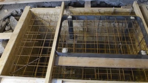 What goes into creating the perfect foundation formwork for a power hammer