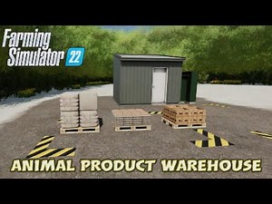 FS22 New Mod (console): Animal Product Warehouse | Mods in the spots # 168
