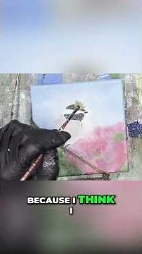 The Smoothest Oil Paint Blend You'll Ever See #satisfying #painting