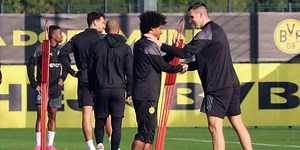 BVB-Abschlusstraining vor dem Mailand-Spiel: Gute Laune und ein Rückkehrer für Terzic