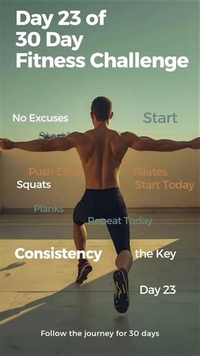 30 days fitness challenge 💪 Day 23 complete ✅ #workout #shorts #fitness