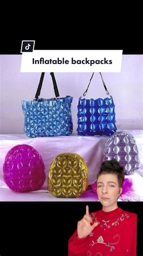 Explore the Fun of 90s Nostalgia with Inflatable Backpacks