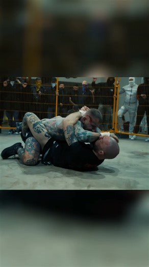 Bald Cage Fight: Ground and Pound! #shorts