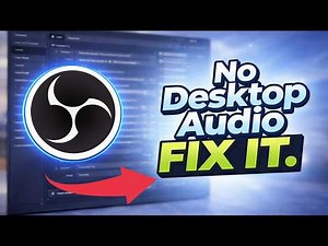 OBS Studio No Desktop Audio Fix | No Game Sound & Music (Windows 10/11)