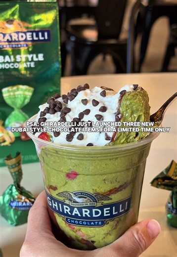 Indulge in Dubai-Style Chocolate at Ghirardelli San Francisco