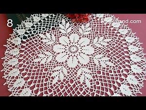 CROCHET How to crochet doily #2 EASY Tutorial Part 8, 23 - 25 round