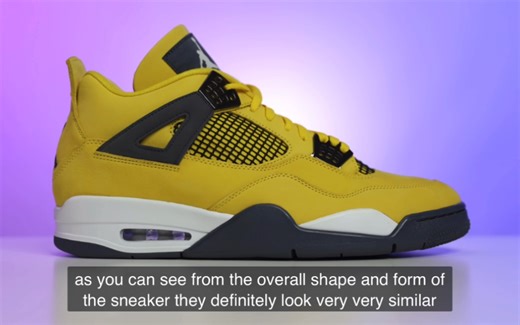 Jordan 4代 Lightning 电母 开箱｜DNA Show
