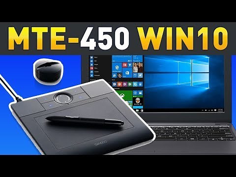 Old Wacom Bamboo MTE-450 Windows 10 WORKING Driver Install [SOLVED]