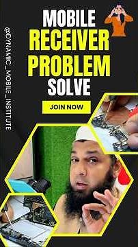 Mobile Receiver Problem Solve || #mobilerepairing #mobilereceiver #ytshorts #shorts