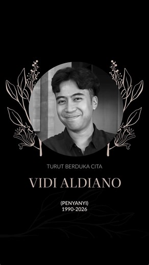 Innalillahi wainailaihirojiun, selamat jalan kak Vidi, orang baik yang selalu memberikan keceriaan dimanapun berada..InsyaAllah Husnul Khotimah, amin 🤍