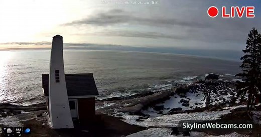 【LIVE】 Live Cam Pemaquid Lighthouse - New Harbor | SkylineWebcams