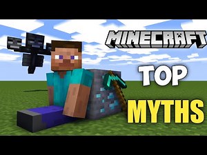 Top 10 Mythbusters in MINECRAFT | MINECRAFT Myths #4