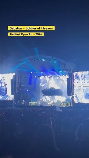 Sabaton - Soldier of Heaven @ Hellfest Open Air 2026 #metal #sabaton #hellfestopenair #hellfest