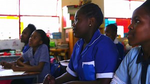 Schoolgirls in a lesson at a township school 4k | Free Stock Video Footage