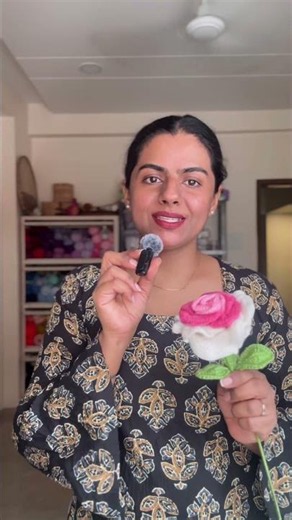 Day 4 of my 30 days 30 Crochet Bouquets series🌷🎀 #moderncrochet