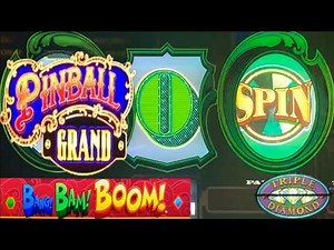 NEW PINBALL GRAND! Nice wins! Cash machine Jackpots + Bang! Bam! Boom! slot play!