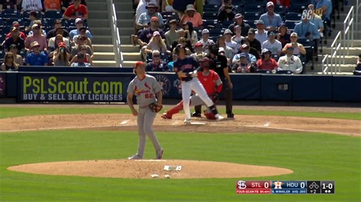 First HR of spring belongs to Jack Winkler! | Houston Astros